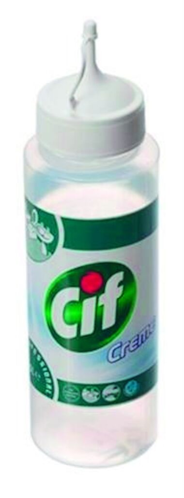 CIF Professional Cream Empty Dosingbottles 1pc - Flacon doseur / applicateur 500ml blanc à bouchon standard pour Cif Prof. Creme