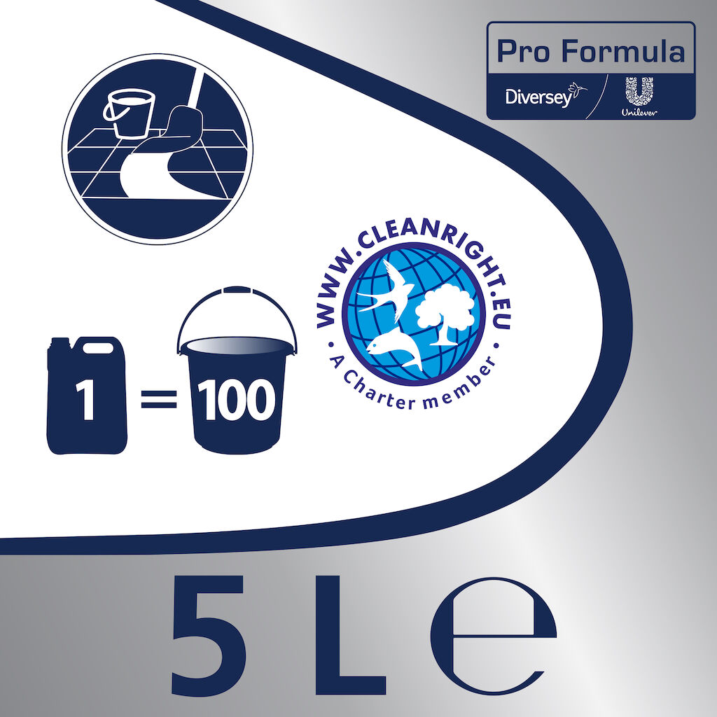 Cif Pro Formula Oxygel Ocean 2x5L - Allzweckreiniger-Gel, mit Aktiv-Sauerstoff