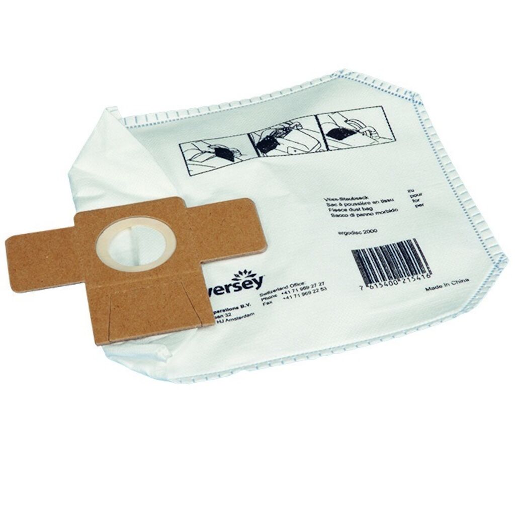 TASKI Disposable Fleece Dust Bags 10Stk. - Vliesbeutel zur Staubaufnahme für die Ergodisc 2000