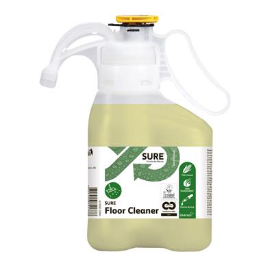 SURE Floor Cleaner SD 1.4L - Detergente concentrato a bassa schiuma per la pulizia quotidiana di tutti i pavimenti duri resistenti all’acqua
