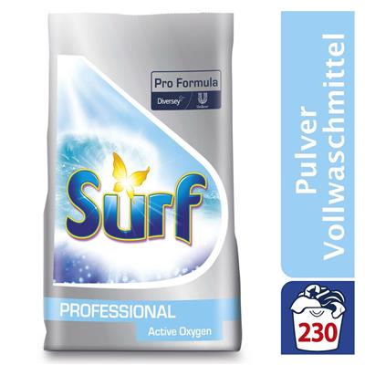 Surf Pro Formula Vollwaschmittel 18.4kg - Universelles Vollwaschmittel in Pulverform
