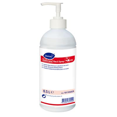 Soft Care Des E Spray H5 10x0.5L - Liquido disinfettante per le mani