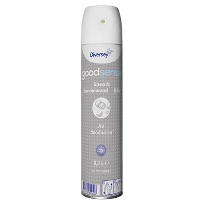 Good Sense Shea & Sandalwood (aerosol spray) O3b 6x0.3L - Deodorante e neutralizzatore di odori - azione immediata