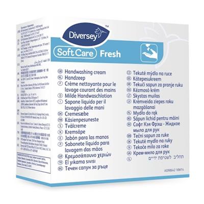 Soft Care Fresh 6x0.8L - Universell einsetzbare Handwaschlotion