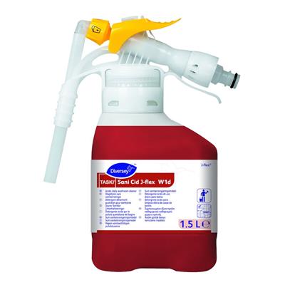 TASKI Sani Cid J-flex W1d 1.5L - Detergente acido per la pulizia quotidiana del bagno
