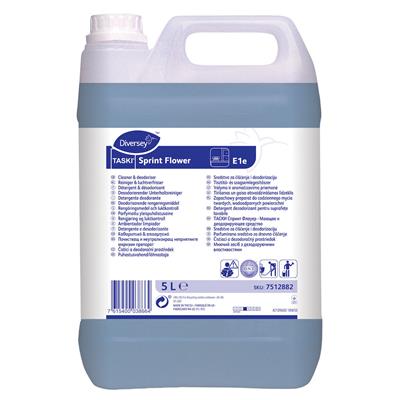 TASKI Sprint Flower E1e 2x5L - Detergente deodorante per la manutenzione