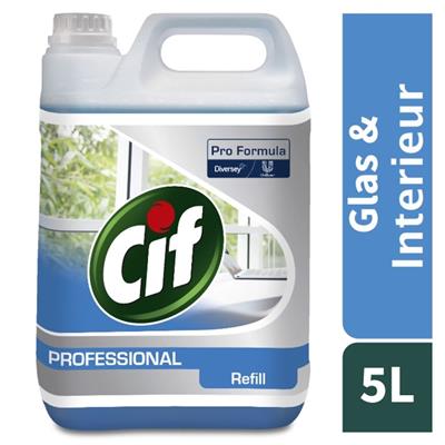 Cif Professional detergente per finestre e superfici 2x5L - Vetri E Specchi