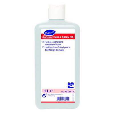 Soft Care Des E Spray H5 10x1L - Solution hydroalcoolique pour la désinfection des mains