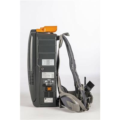 TASKI AERO BP B Li Ion Plus 1Stk. - Leichter und leistungsstarker Rückenstaubsauger mit Aero-Technologie (Batteriebetrieb), mit digitalem Motor für mehr Saugleistung und/oder mehr Laufzeit und Fernbedienung, ohne Batterie und Ladegerät
