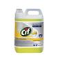 Cif Pro Formula detergente multiuso limone 2x5L - Gel con ossigeno attivo per i pavimenti e tutte le superfici lavabili